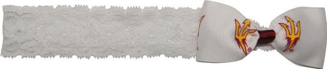 Arizona State University Infant Lace Headband with Bow