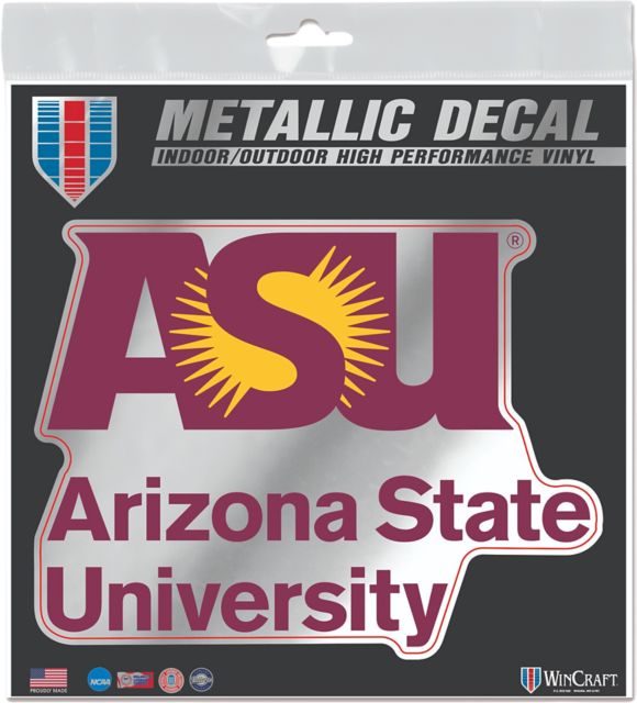 Arizona State University 6x6 in. Decal