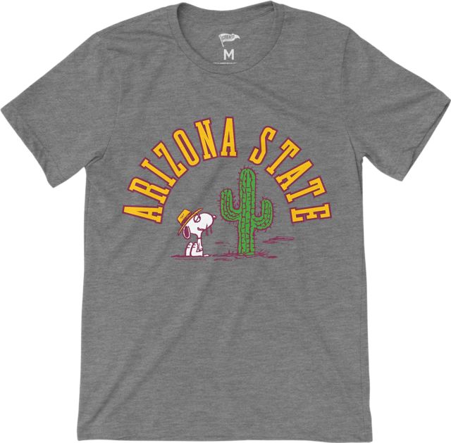 Arizona State University Peanuts Snoopy Short Sleeve T-Shirt