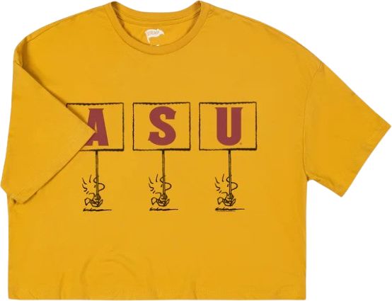 Arizona State Adidas Womens Cotton Tee Sun Devil Gymnastics - ONLINE ONLY