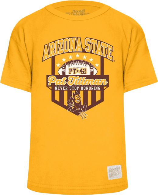 Arizona State University Vintage Pat Tillman Youth Short Sleeve T-Shirt