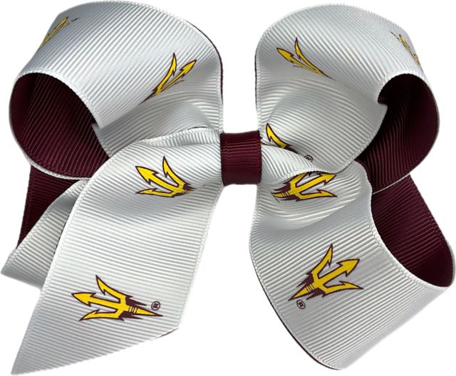 Arizona State University Sun Devils Child 2-Toned Hairbow