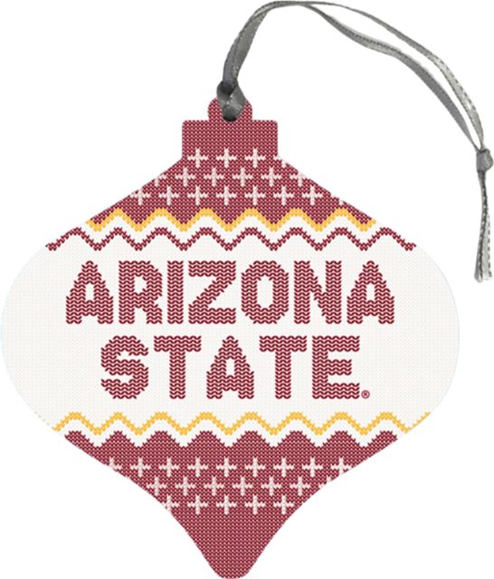 Arizona State University Bulb Ornament