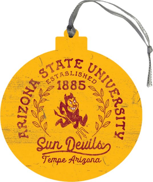 Arizona State University Round Ornament