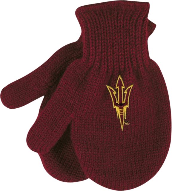 Arizona State University Infant-Toddler Knit Mittens