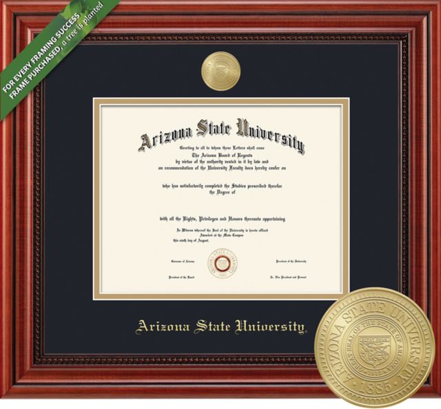 Arizona State University Millenium Diploma Frame -ONLINE ONLY