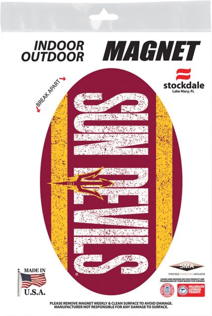 Arizona State University 3.5x5.5 Sun Devils Magnet