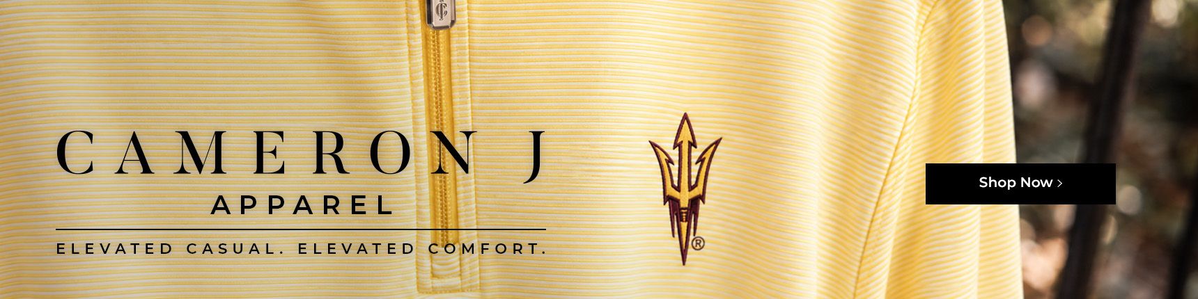 Cameron J apparel. Elevated casual. Elevated comfort.