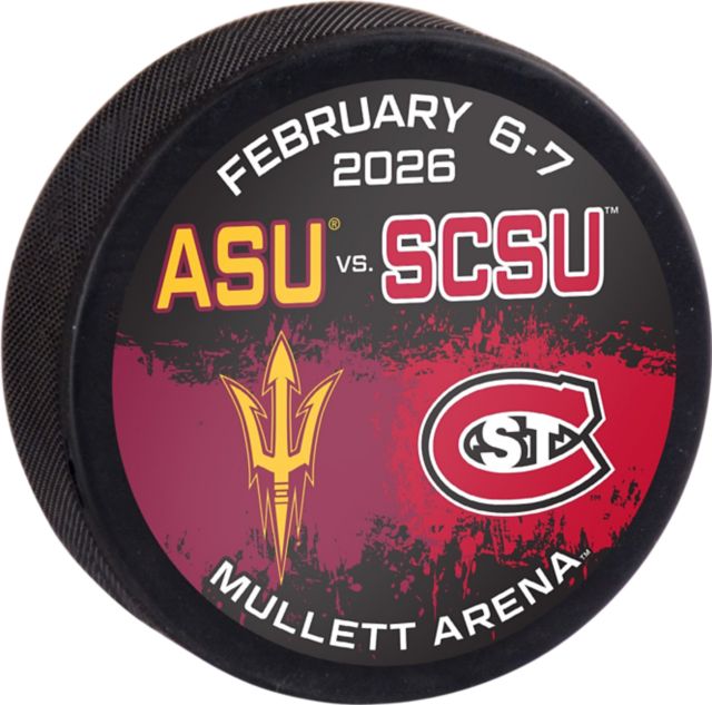 Arizona State University vs Denver University Dueling Hockey Puck