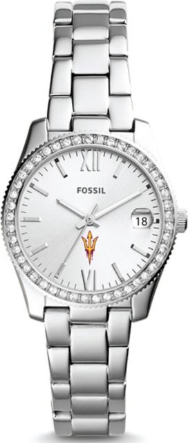 Fossil Scarlette Mini Three-Hand Date Stainless Steel Watch - ONLINE ONLY