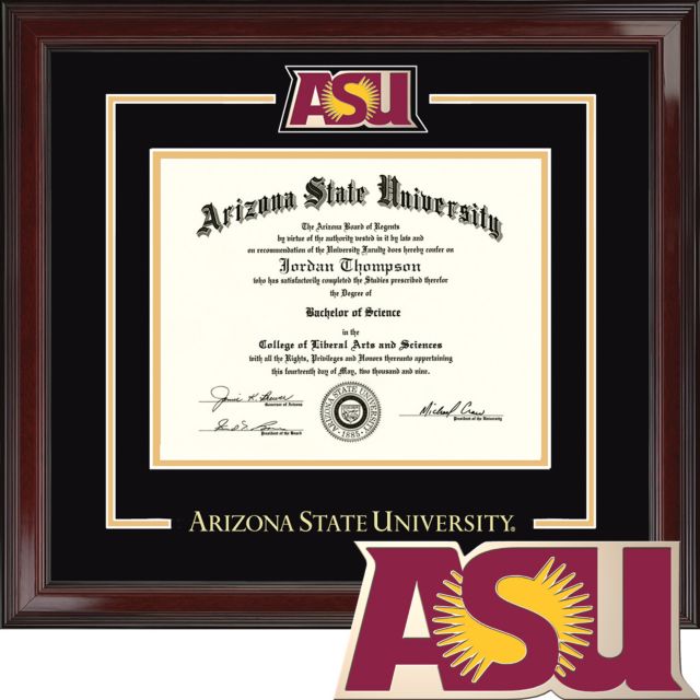 Arizona state deals diploma frame