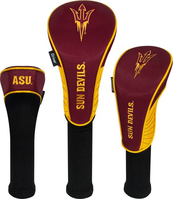 Arizona State University Set Of Three Headcovers - ONLINE ONLY