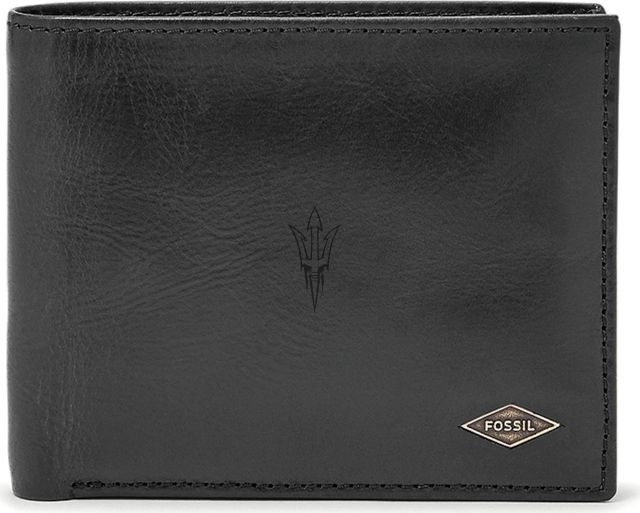 Fossil Leather Ryan RFID Passcase - Black - ONLINE ONLY