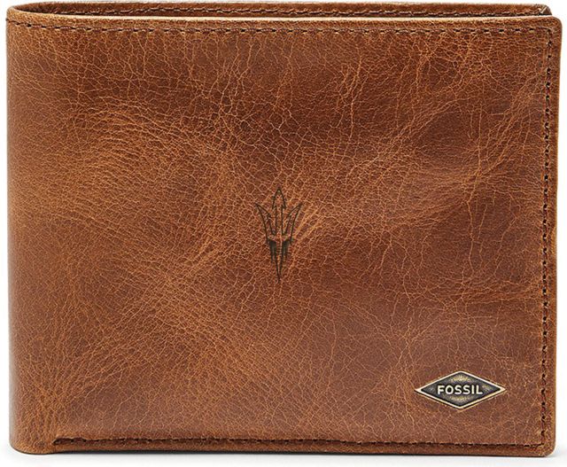 Fossil Leather Ryan RFID Passcase - Dark Brown - ONLINE ONLY