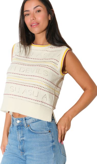 Arizona State University Women's Pointelle Vest