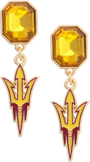 Arizona State University Logo Earrings
