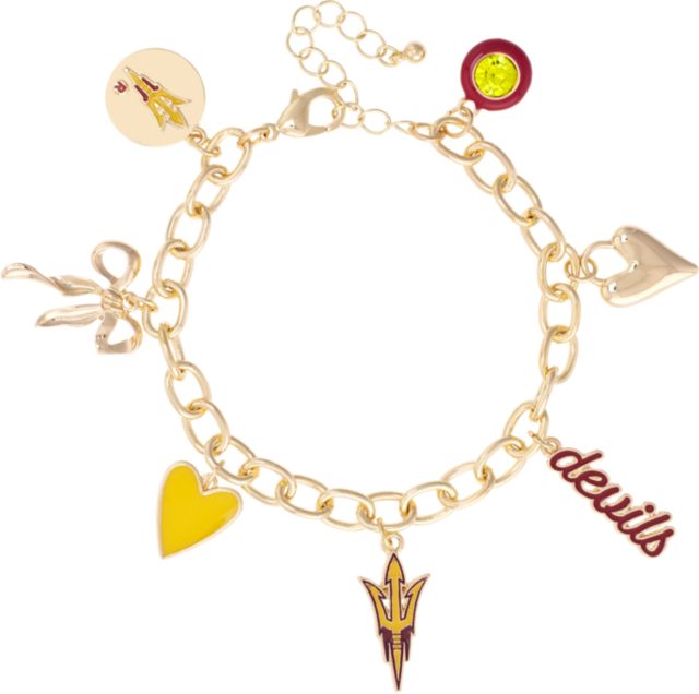 Arizona State University Charm Bracelet