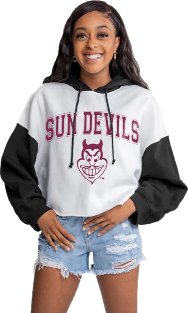 Arizona State University Women's Scuba Oversized 1/2 Zip Hoodie