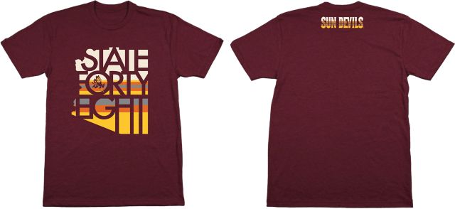 Arizona State University Pat Tillman Short Sleeve T-Shirt: Arizona State  University