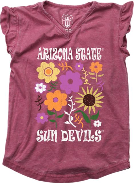 Arizona State University Toddler Girl's Short Sleeve T-Shirt
