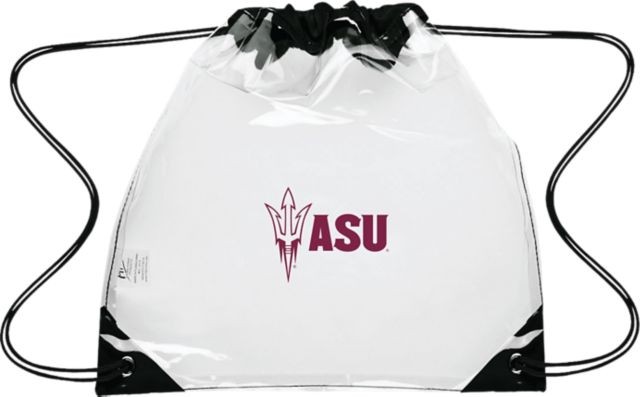 Arizona State University Clear Small String Sack