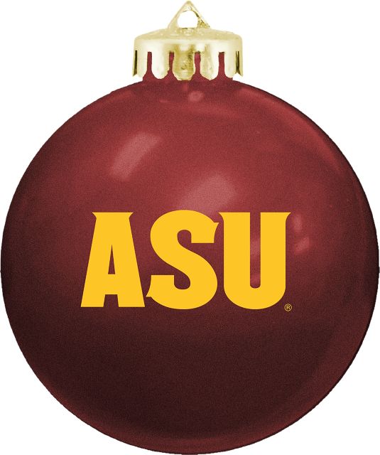 Arizona State University Round Shatterproof Ornament