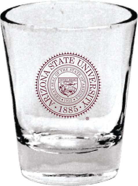 Arizona State University 1.5 oz. Collector's Glass