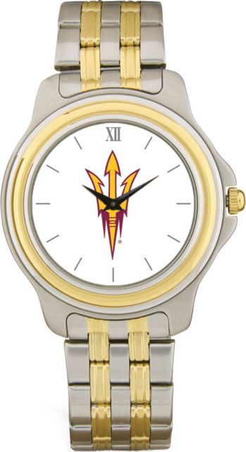 CSI Men's Two-Toned Wristwatch With Colored Medallion - ONLINE ONLY