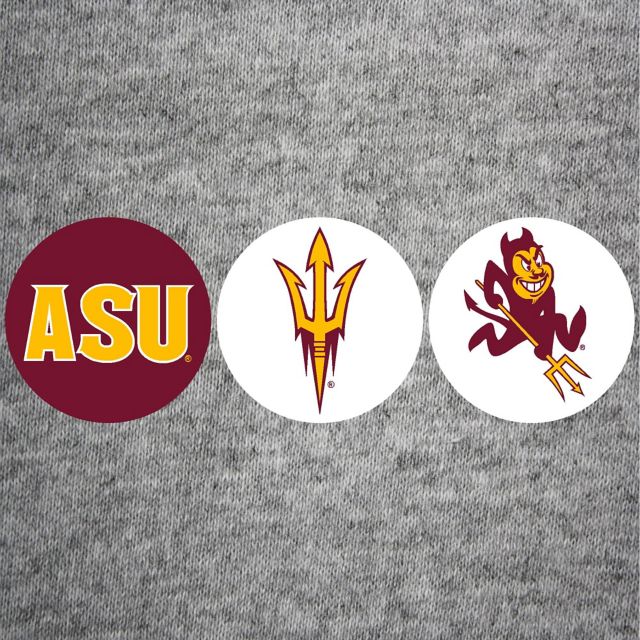 Arizona State University Sun Devils Button 3 Pack