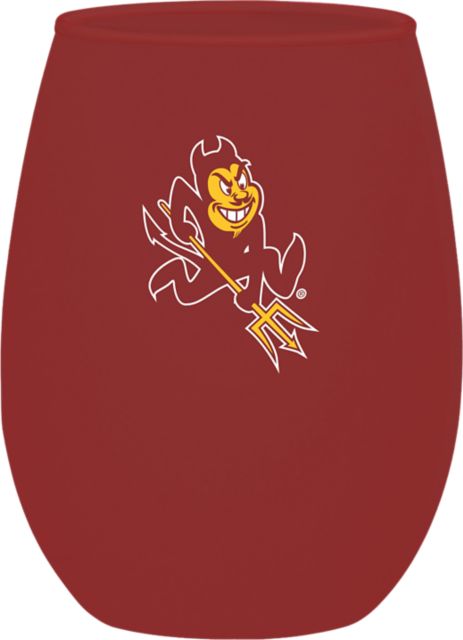Arizona State University Wine Glass