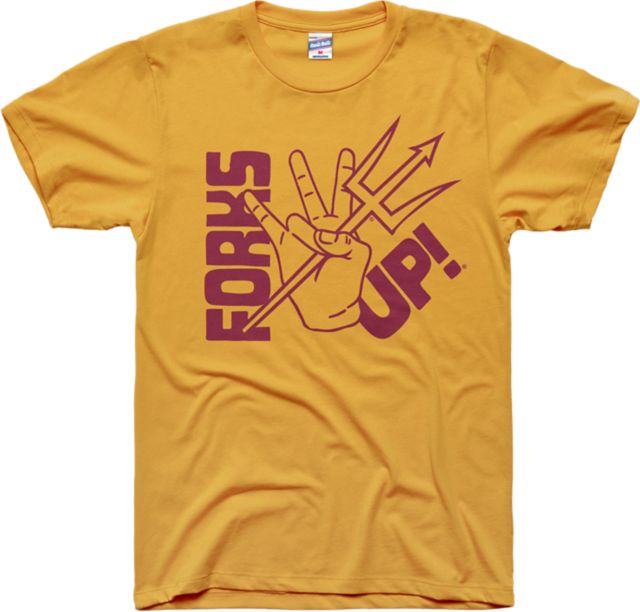 Arizona State University Forks Up Short Sleeve T-Shirt