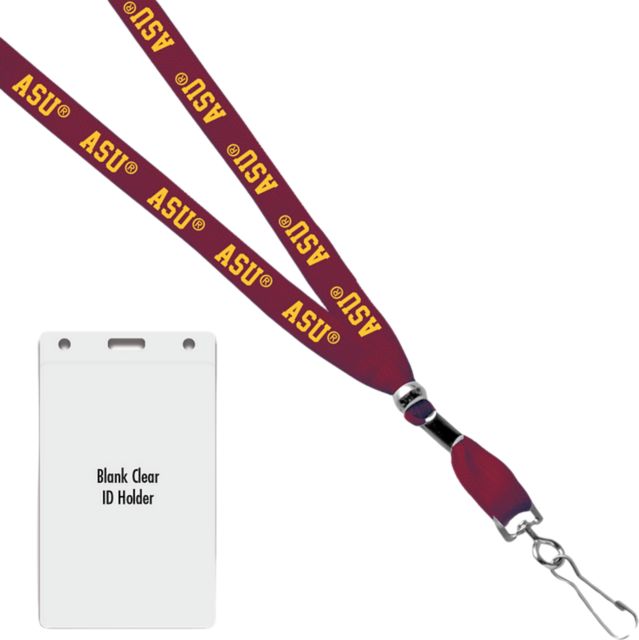 Arizona State University Lanyard Card Dispenser