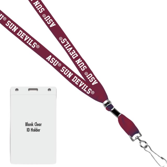 Arizona State University Sun Devils Card Dispenser Lanyard