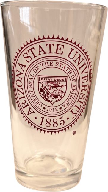 Arizona State University 16 oz. Drink Glass