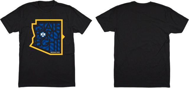 Arizona State University Thunderbird Short Sleeve T-Shirt