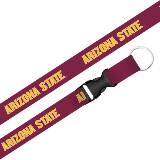 Arizona State University Volleyball Lanyard with Buckle