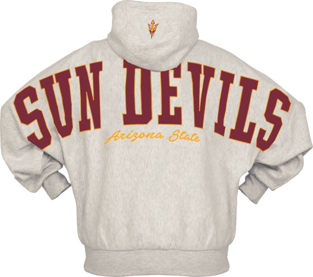 Arizona State University Sun Devils Women's Oversized Hooded Sweatshirt