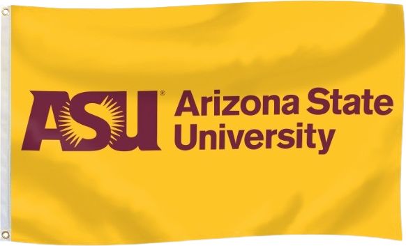 Arizona State University 3x5 Flag