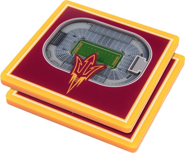 Arizona State University 3D Stadium View Coaster