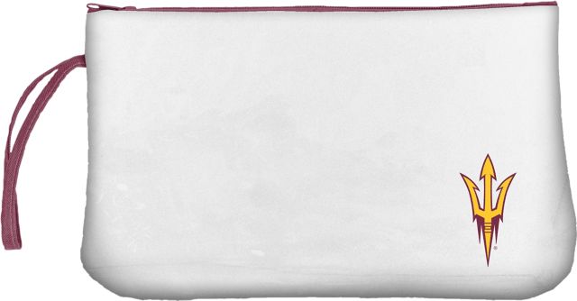 Arizona State University Clear Wristlet