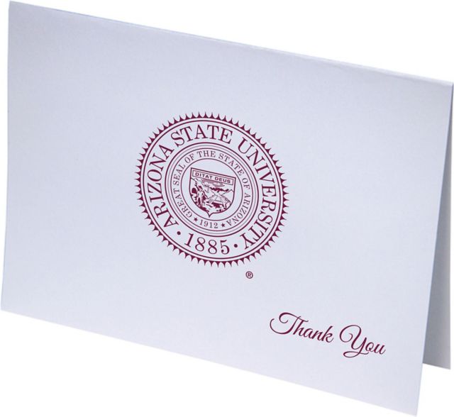 Arizona State University Thank You Notecards 10-Pack