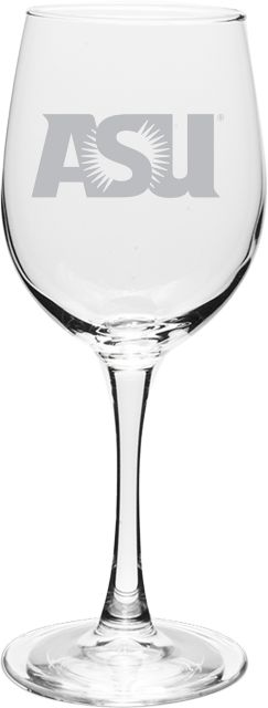 Arizona State University 12 oz. Wineglass