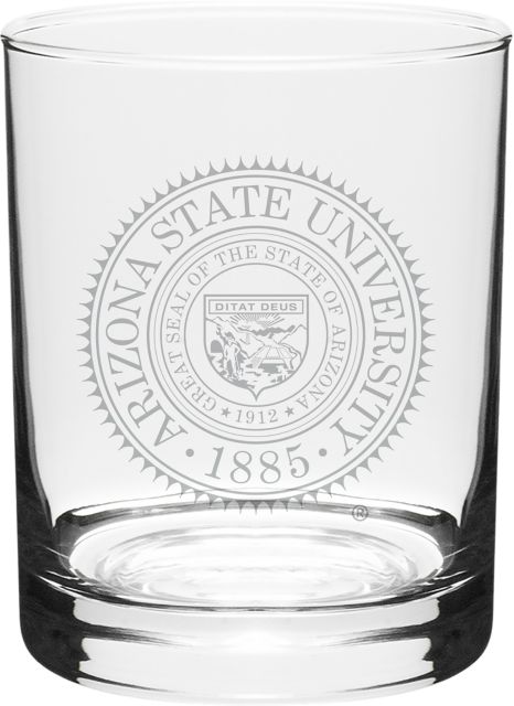 Arizona State University 14 oz. Wine Glass