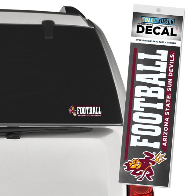 Arizona State University Sun Devils Football Decal