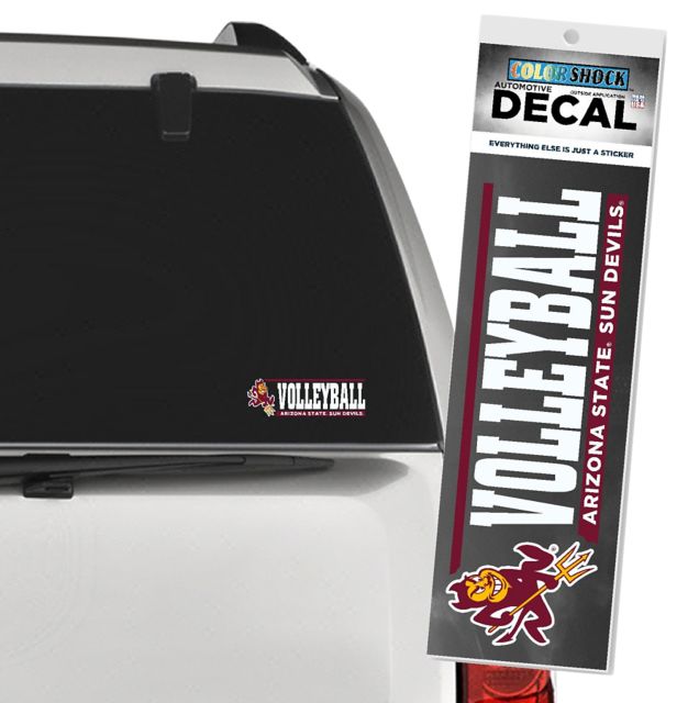 Arizona State University Sun Devils Volleyball Decal