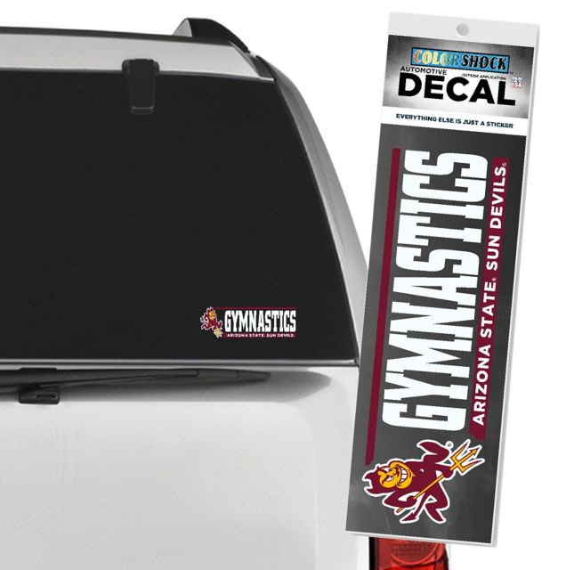 Arizona State University Sun Devils Gymnastics Decal