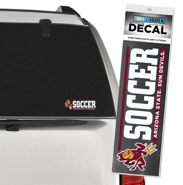 Arizona State University Sun Devils Soccer Decal