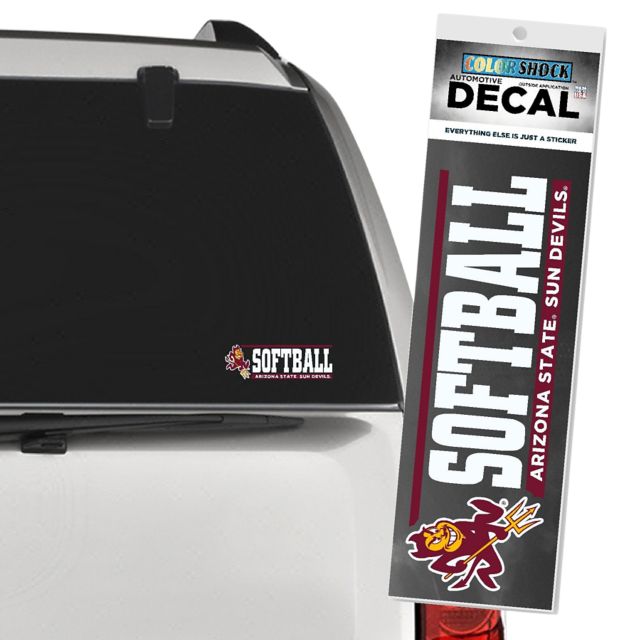 Arizona State University Softball Decal