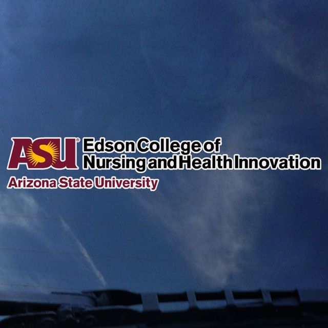 Arizona State University Edson College of Nursing and Health Innovation Decal
