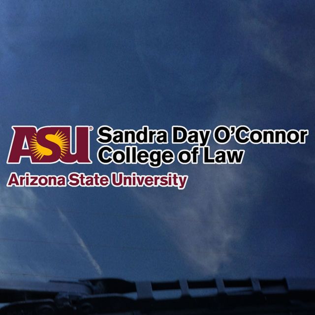 Arizona State University Sandra Day O'Connor College of Law Decal